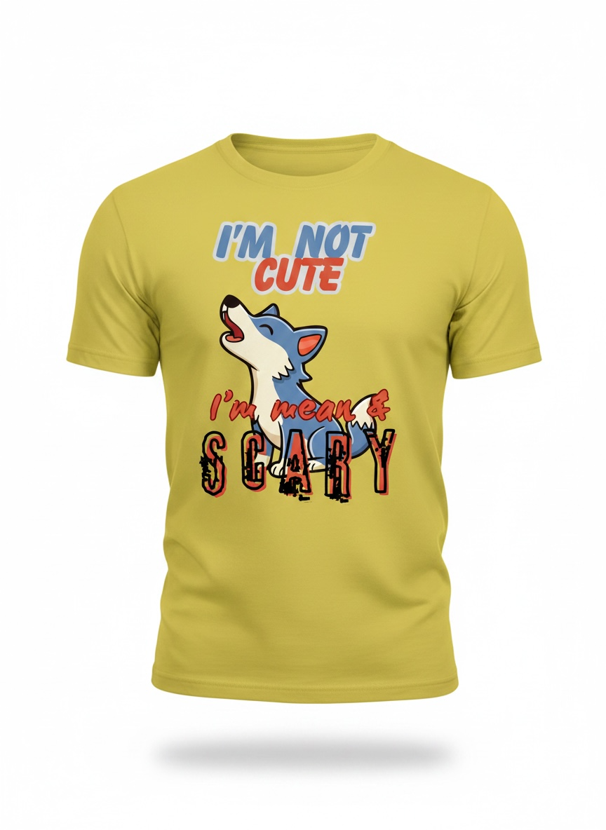 I’m Not Cute, I’m Mean & Scary T-Shirt