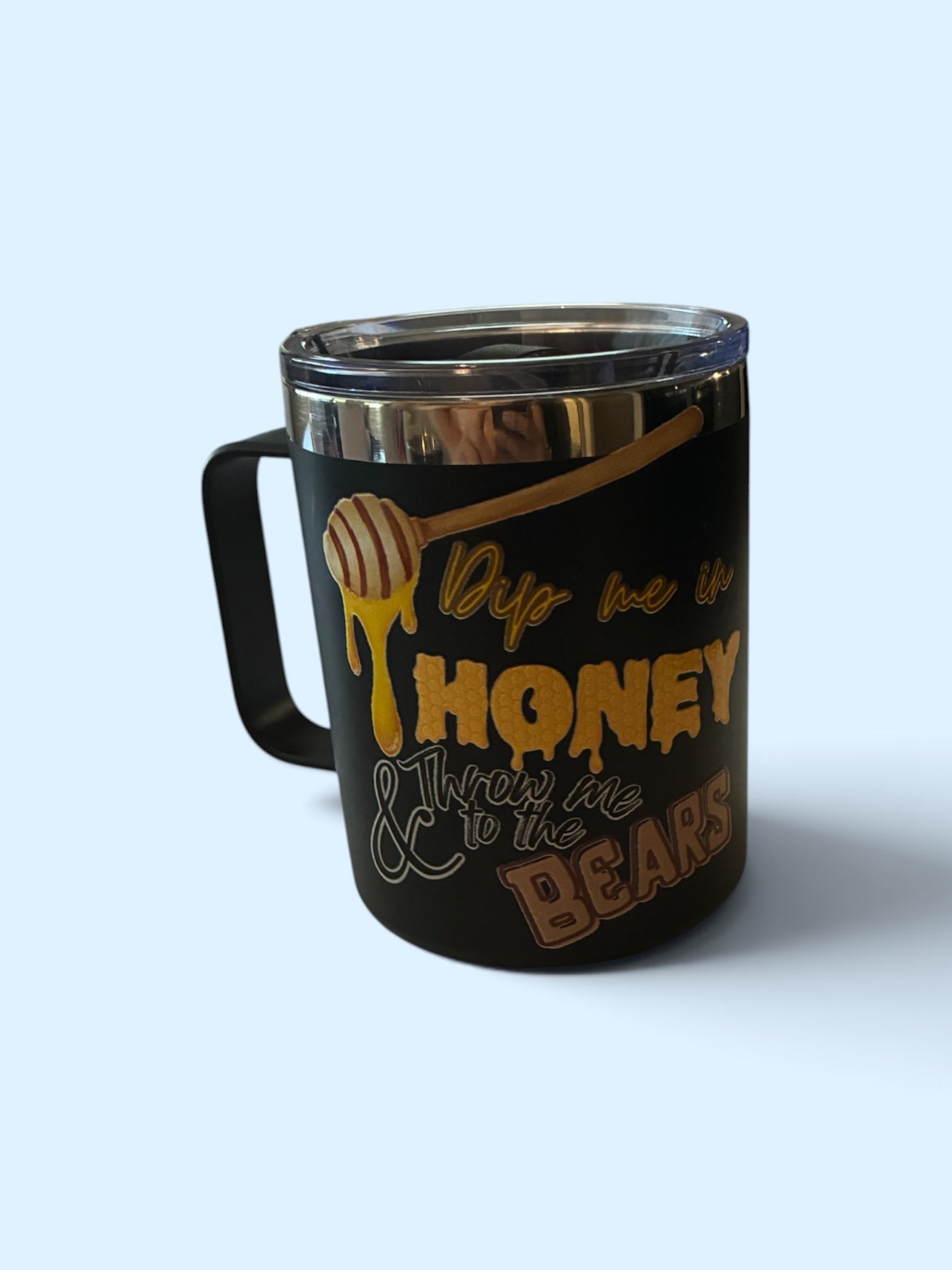 12 oz Coffee Mug (Black)
